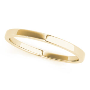 Basic Flat Wedding Band